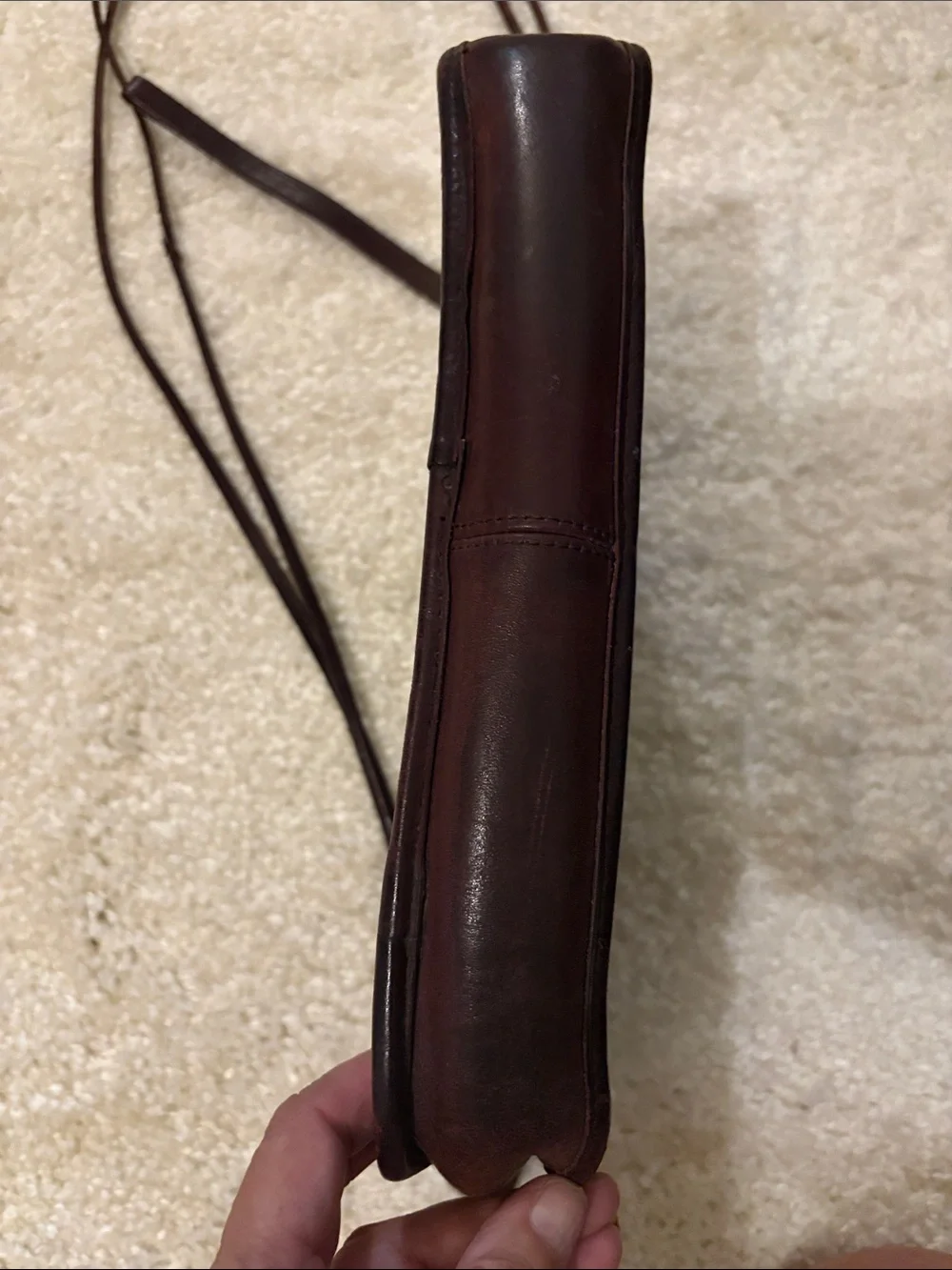 Coach vintage - Dark Brown zipper closure bag